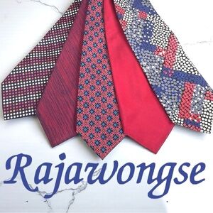 Rajawongse Clothier Bangkok- Thai Silk Ties NWOT